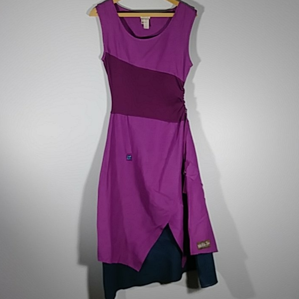 Matilda Jane Purple/Blue Slvless maxi dress